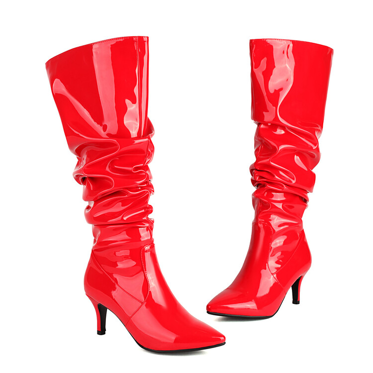 Fashion Over-the-Knee Boots with Sequin and Metallic Accents - Image 5