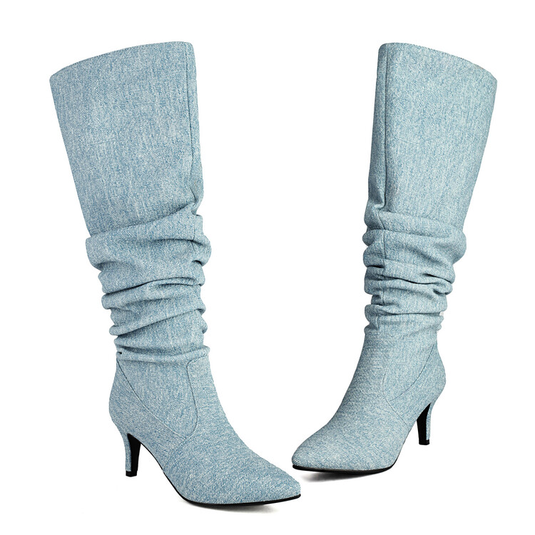 Fashion Over-the-Knee High Heel Boots for Unisex - Image 5